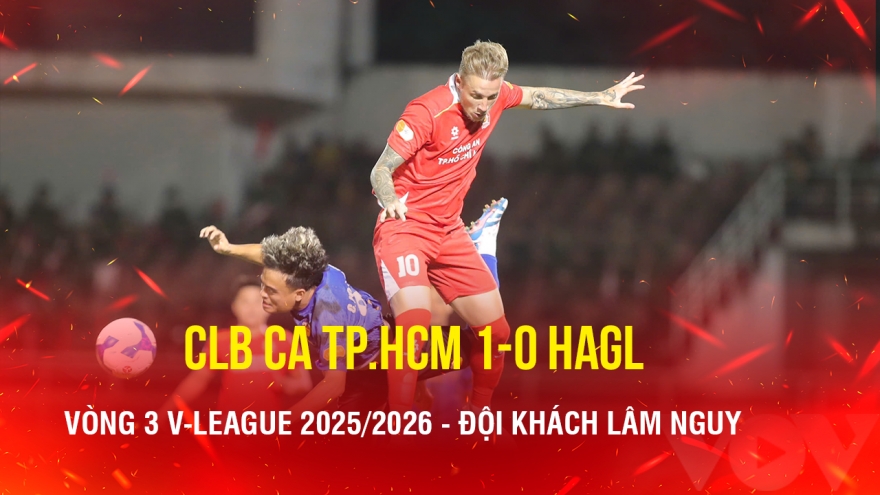 Kết quả bóng đá hôm nay 28/8: HAGL thua CLB CA TP.HCM, lâm nguy ở V-League